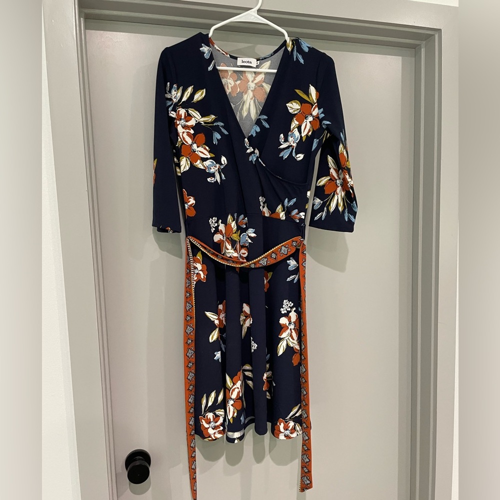 Reye Jersey Faux Wrap Dress. Brand new!